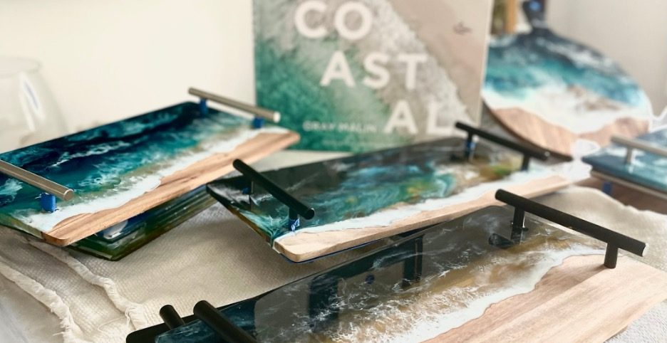The Magic of Resin Art Inspired by Sea Waves